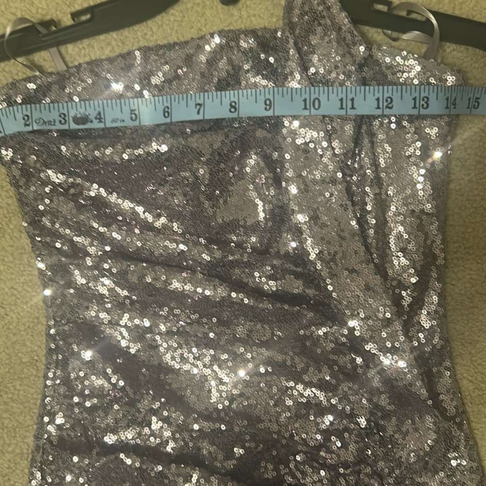 Superdown Like New Mini Sequins Step Less Dress S… - image 5